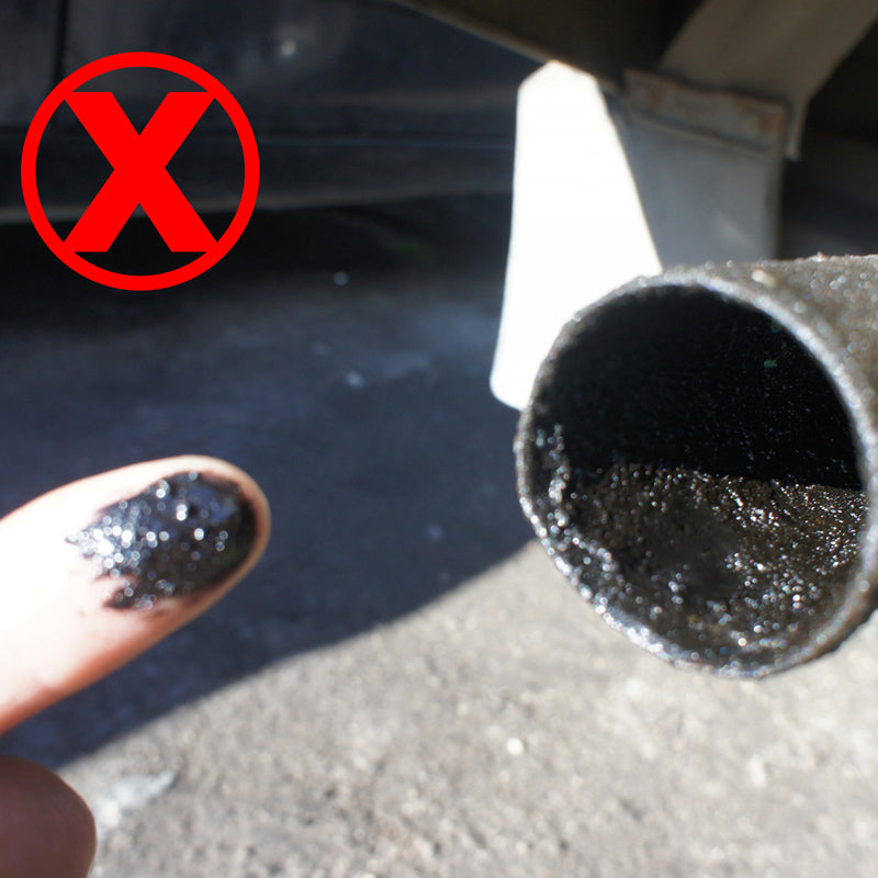 Instant auto-uitlaat handige reiniger