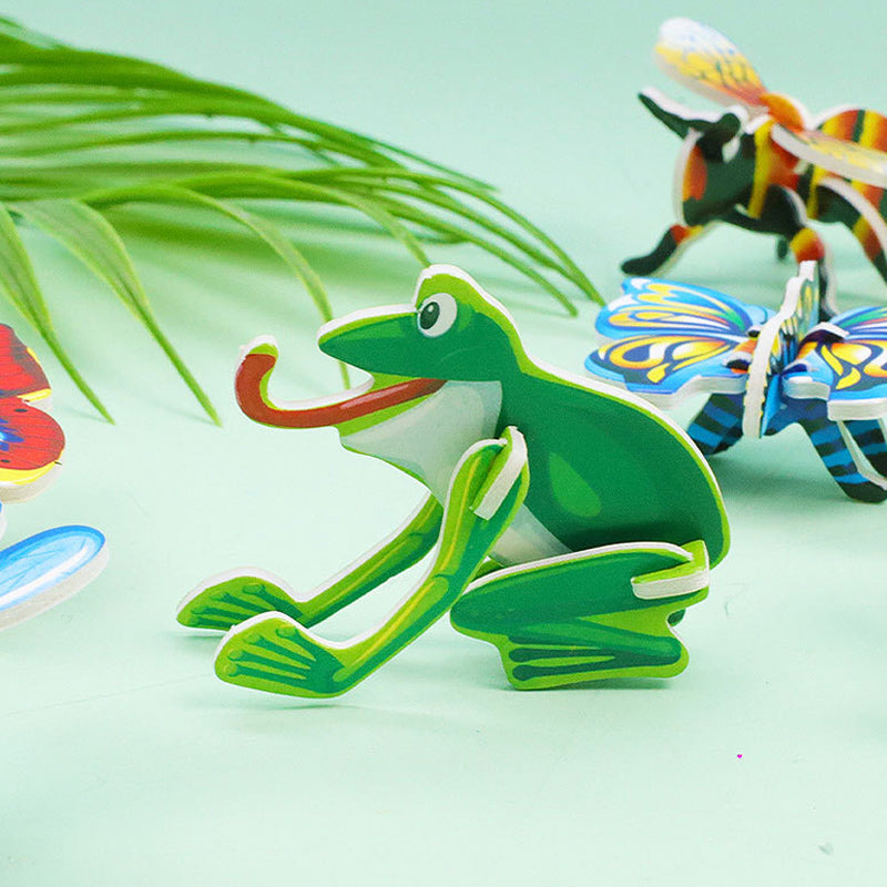 DIY driedimensionale insectenpuzzel