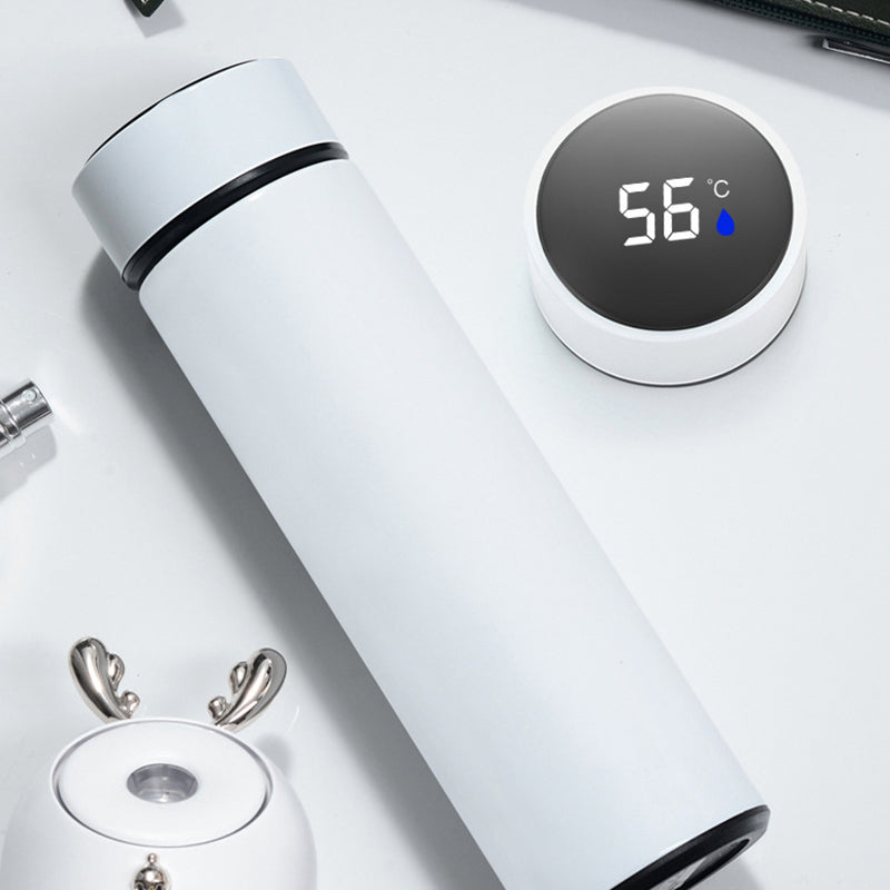 Slimme temperatuurgevoelige thermosbeker