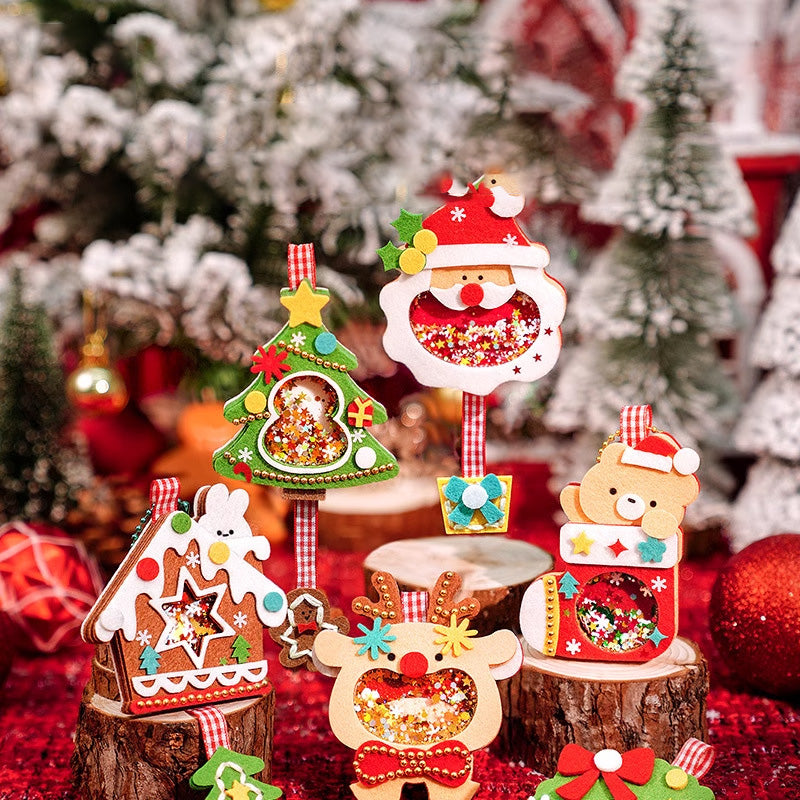 Kerstvilt Doe-het-zelf-materiaalset