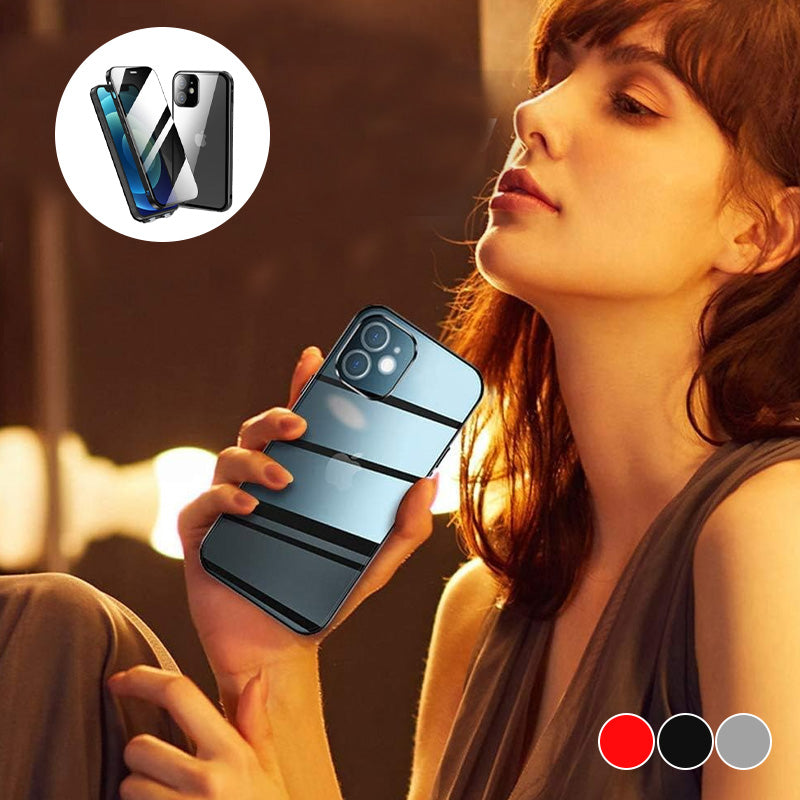 Dubbelzijdige Snap-on iPhone-hoes