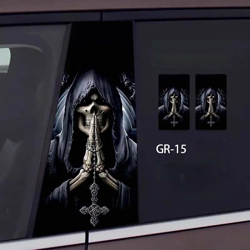 Magere Hein autodeur sticker