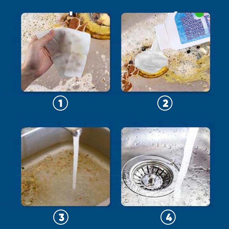 Natuurlijke ontstopper, geurige universele pijpreiniger