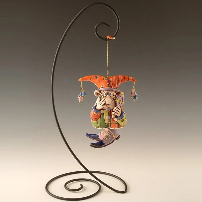 Kleurrijke Jester Bell-ornamenten