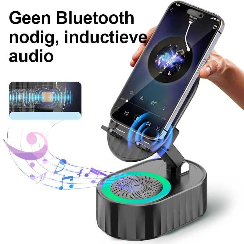 5-in-1 draadloze luidspreker met Bluetooth en verstelbare standaard