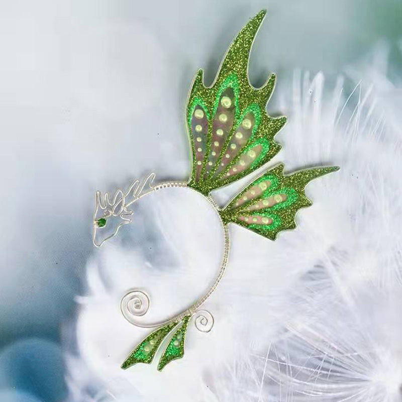 Oorhanger zonder perforatie