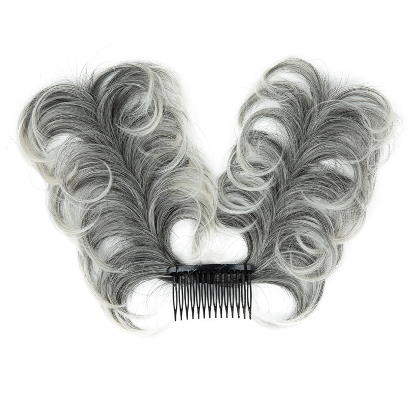 Moeiteloze elegantie zijkam met clip in haarknotje