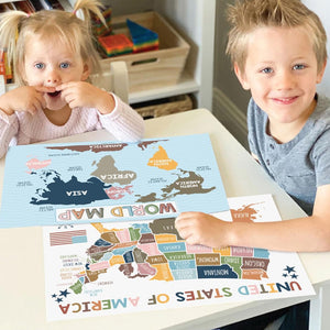 Boho PreK Educatieve posters 16 stuks