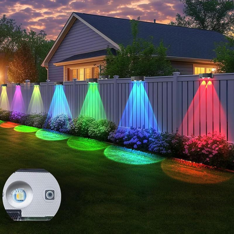 Waterdichte buitenwandlamp op zonne-energie