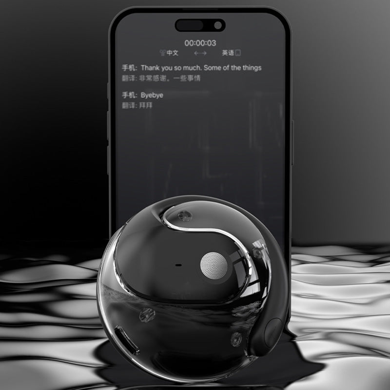 Draadloze Bluetooth-vertaaloordopjes