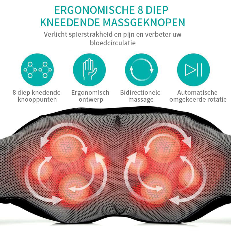 Rood licht verwarming kneden schoudermassager