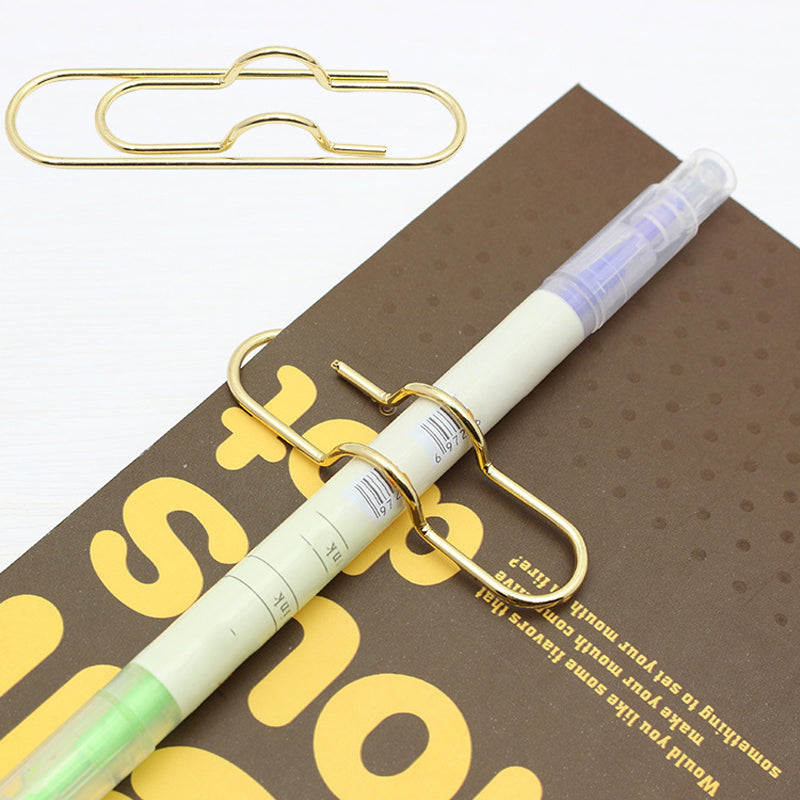 Multifunctionele metaalkleurige paperclips