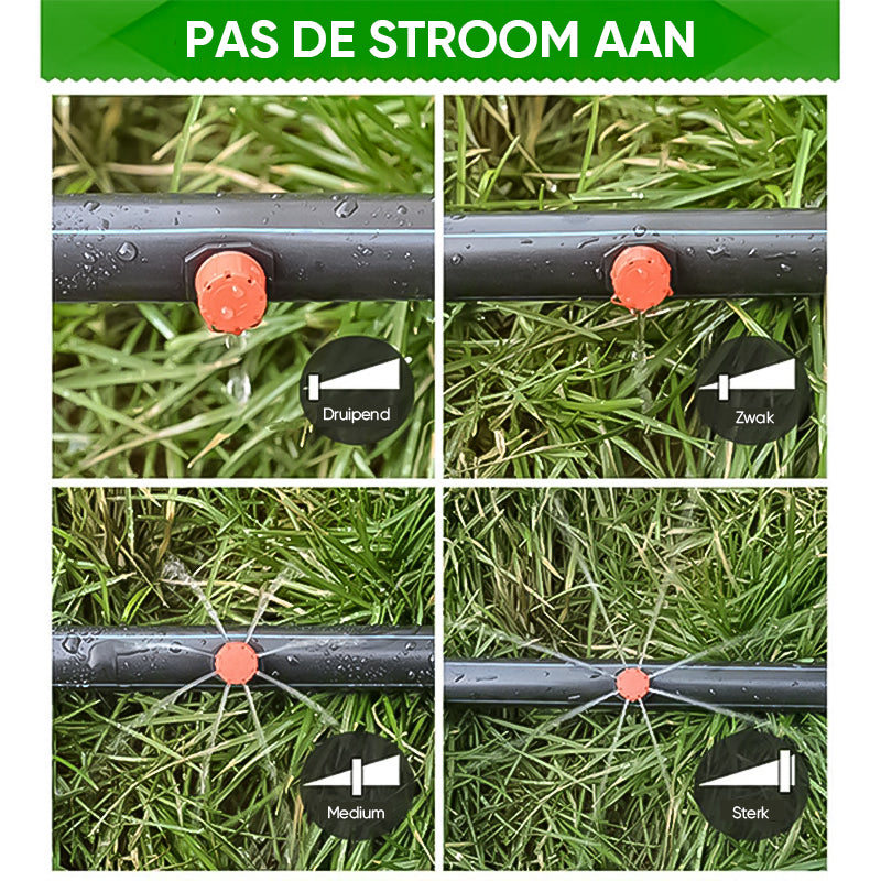 Verstelbare irrigatiedruppelaars Sprinklers