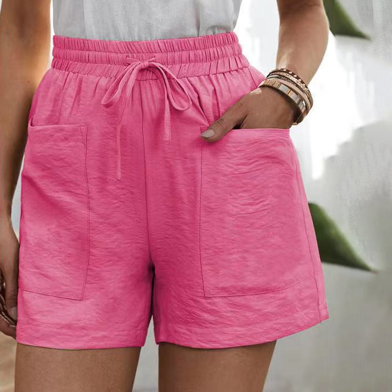 Losse casual short met twee zakken