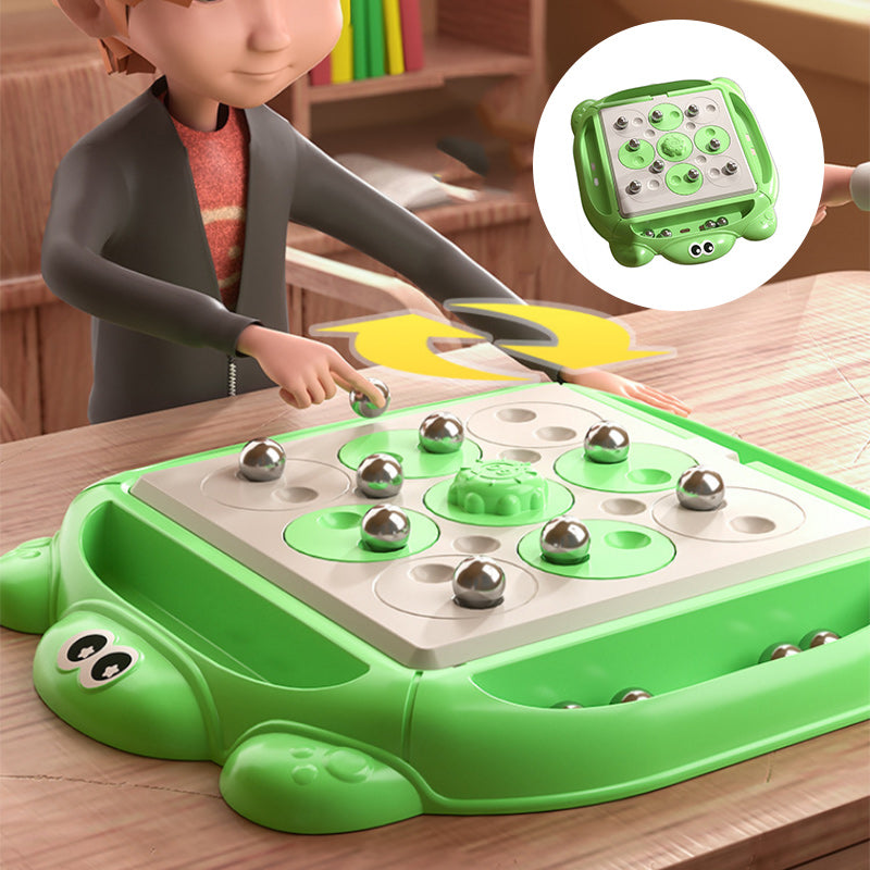 Casual puzzel met magnetisch draaischaak