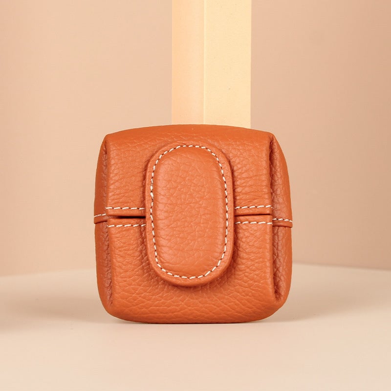 Mini-portemonnee in effen kleur