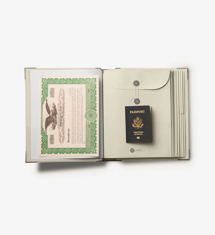 Binder voor het geval ik vermist word