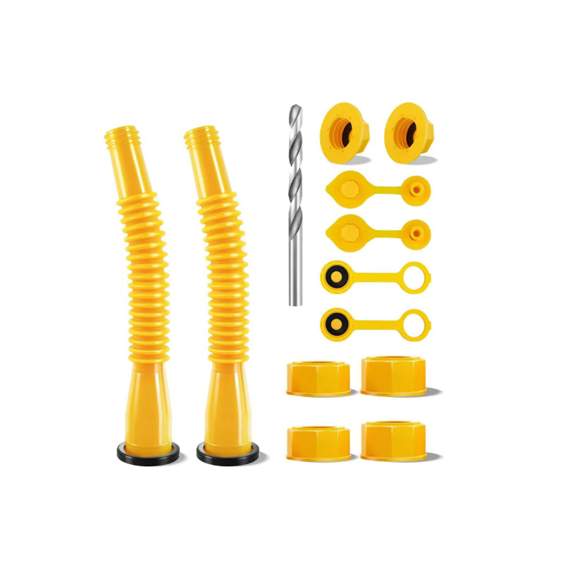 Verbeterde vervangende gasflestuit met flexibele spuitmond