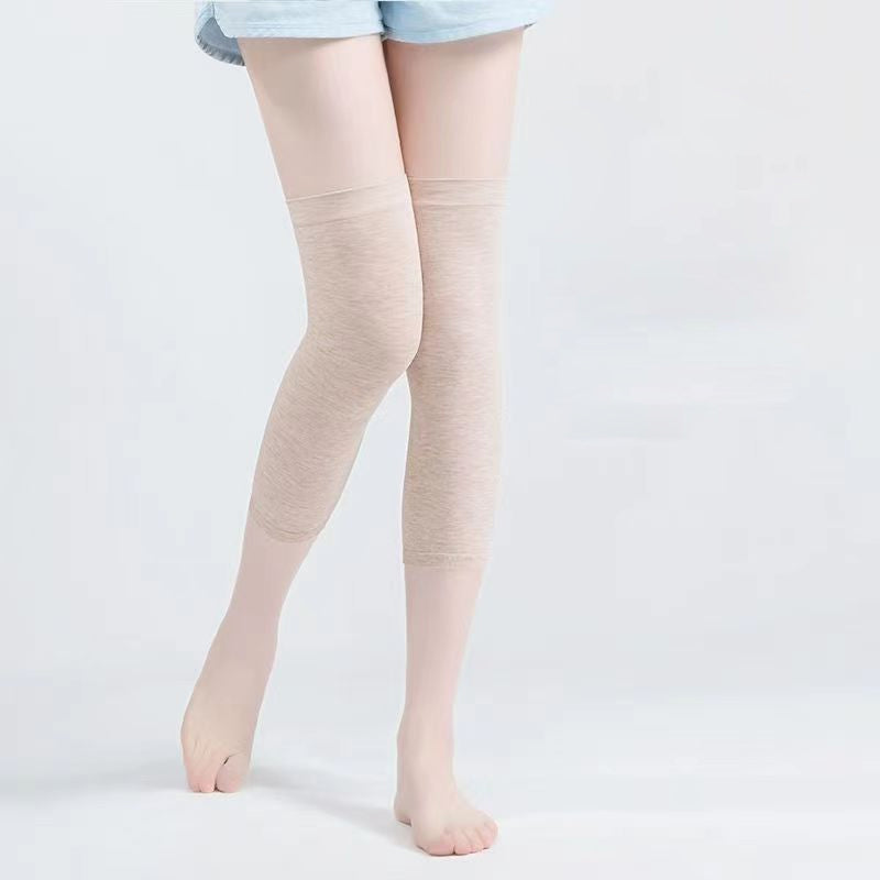 Zomer ademende kniekousen