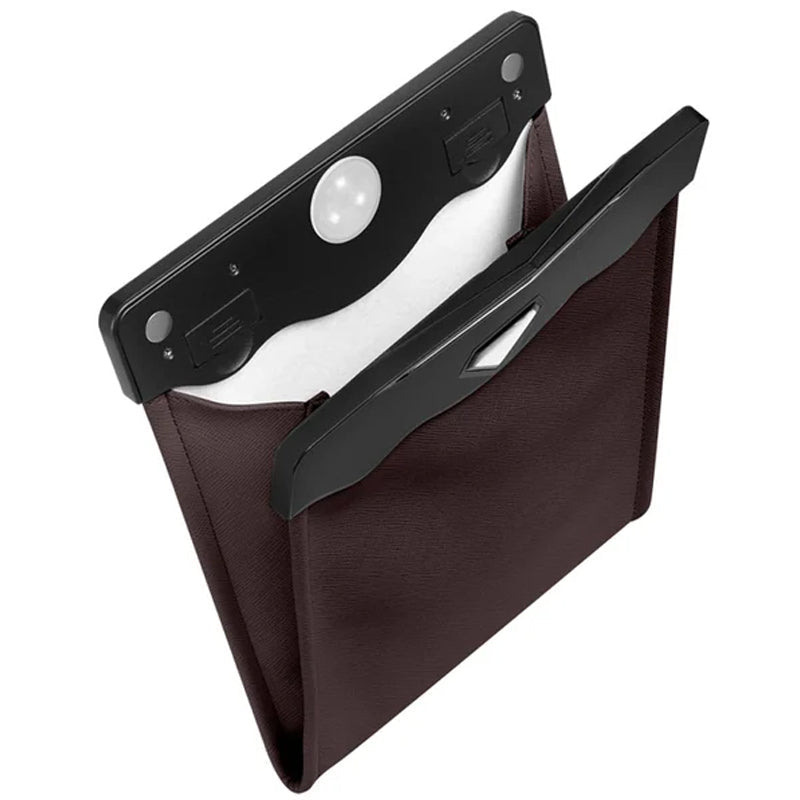 Waterdichte auto lederen prullenbak