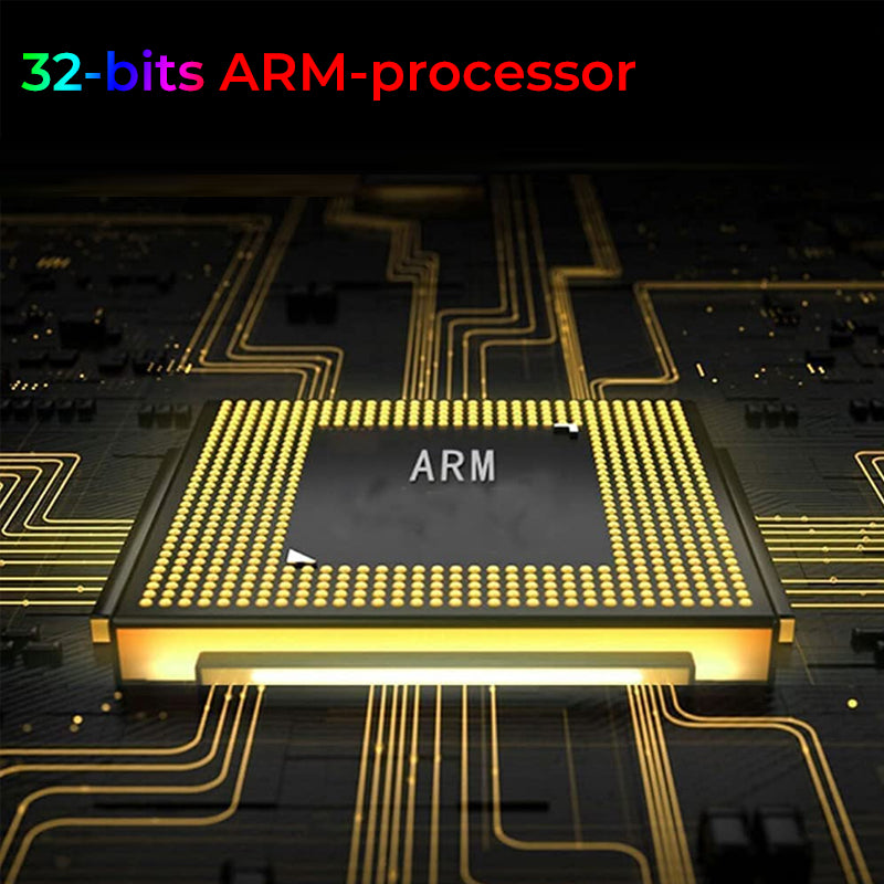 Draadloze, geluidgeactiveerde RGB-lichtbalk
