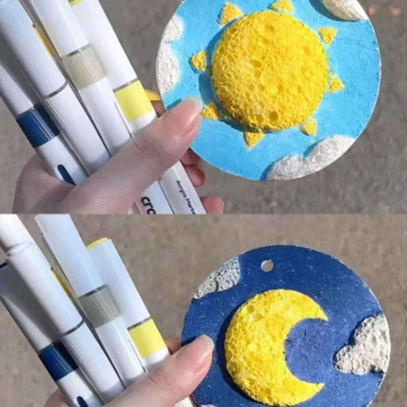 Schuimtextuur tekenpapier