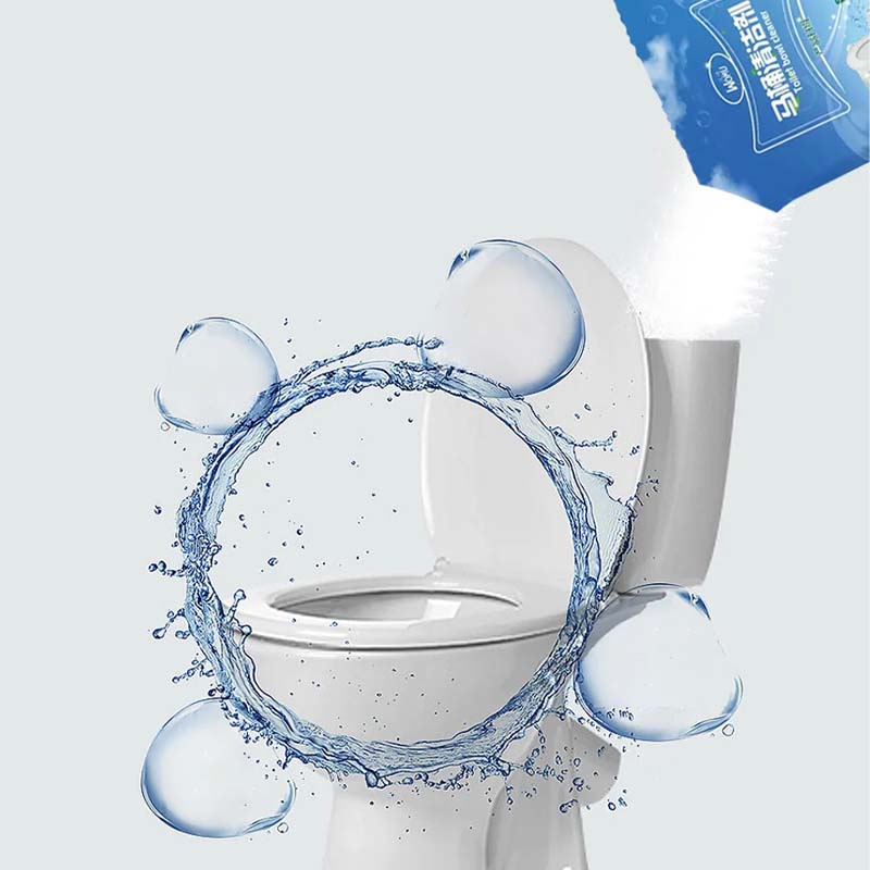 Krachtige toiletpotreiniger voor vergeling en kalkaanslag