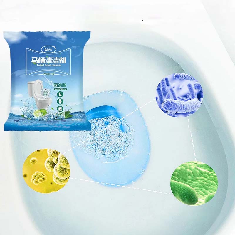 Krachtige toiletpotreiniger voor vergeling en kalkaanslag
