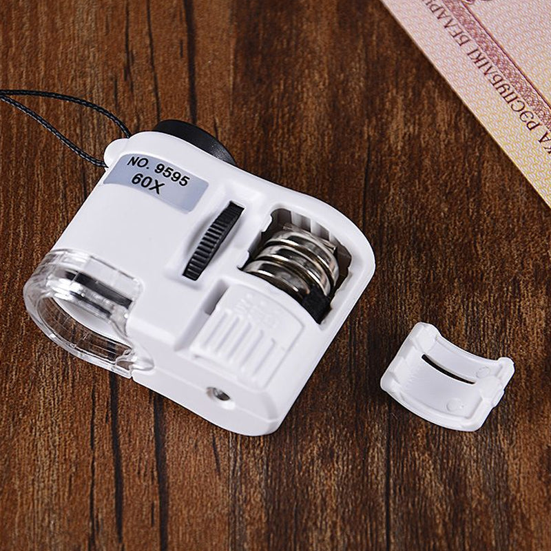 Draagbare microscoop met verlichting