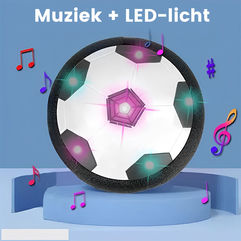 Zaalvoetbal met LED-verlichting