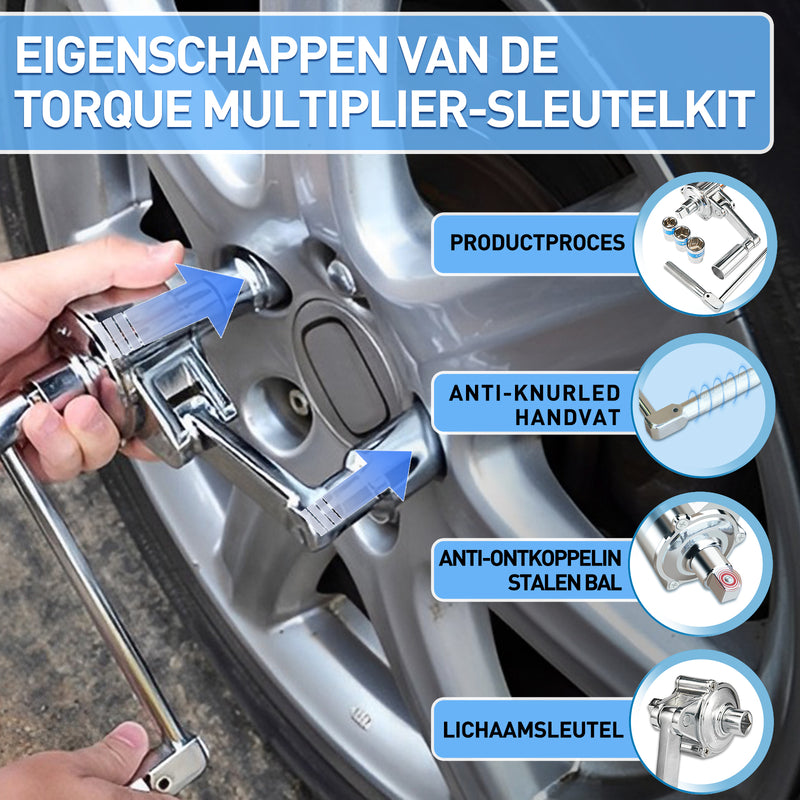 Momentvermenigvuldigersleutelset