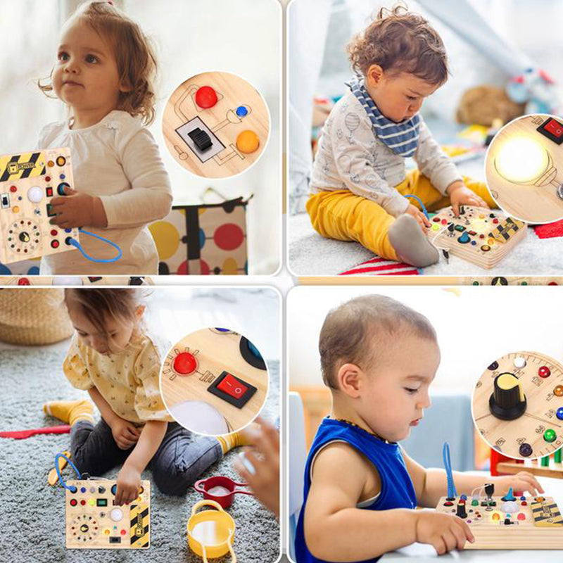 Montessori Vroeg onderwijs LED-drukkebord