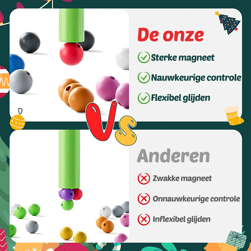 Magnetisch kleuren- en nummerdoolhof