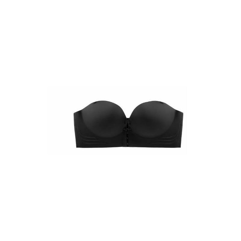 Strapless bh met antislipsluiting en voorsluiting voor dames
