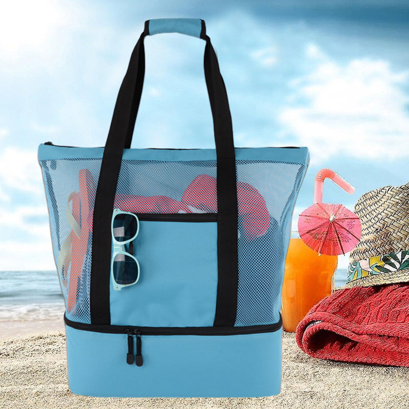 2-in-1 draagbare mesh afneembare draagtas