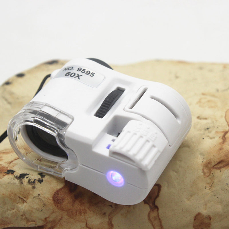 Draagbare microscoop met verlichting