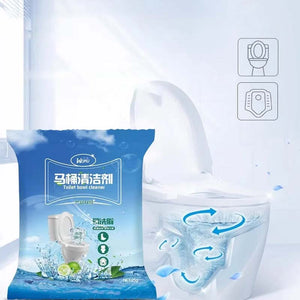 Krachtige toiletpotreiniger voor vergeling en kalkaanslag