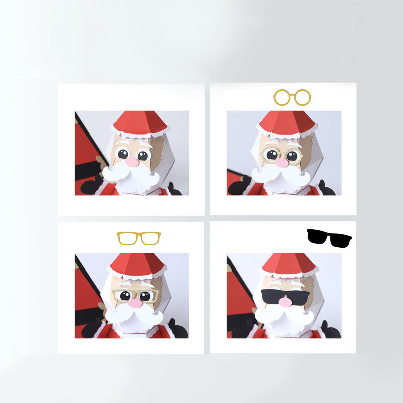 🎅3D Kerstman Prank Pop-up Box-kaart