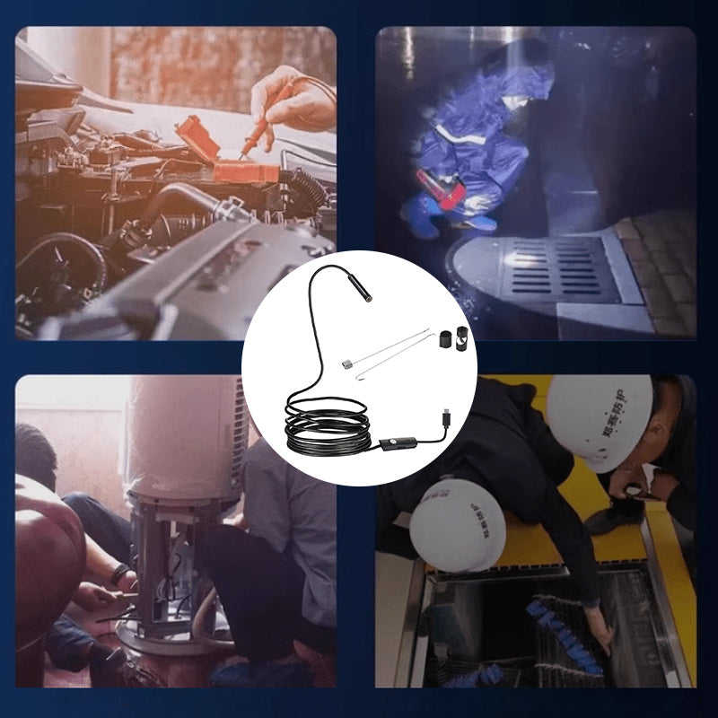 Waterdichte Android-telefoonendoscoop