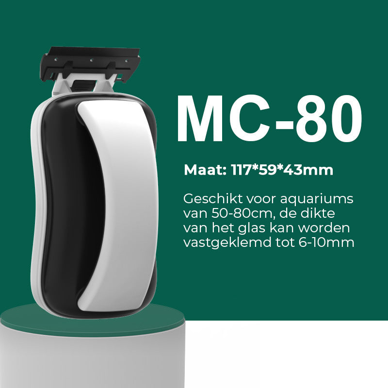 Magnetische aquariumschraper