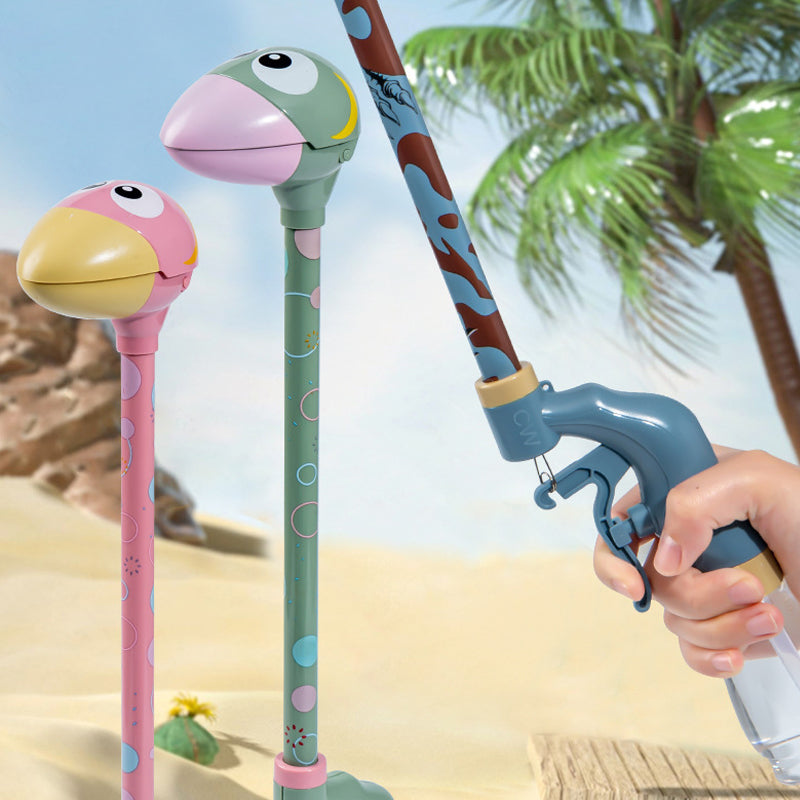 Creatief cartoon-alpaca-waterspeelgoed met lange nek