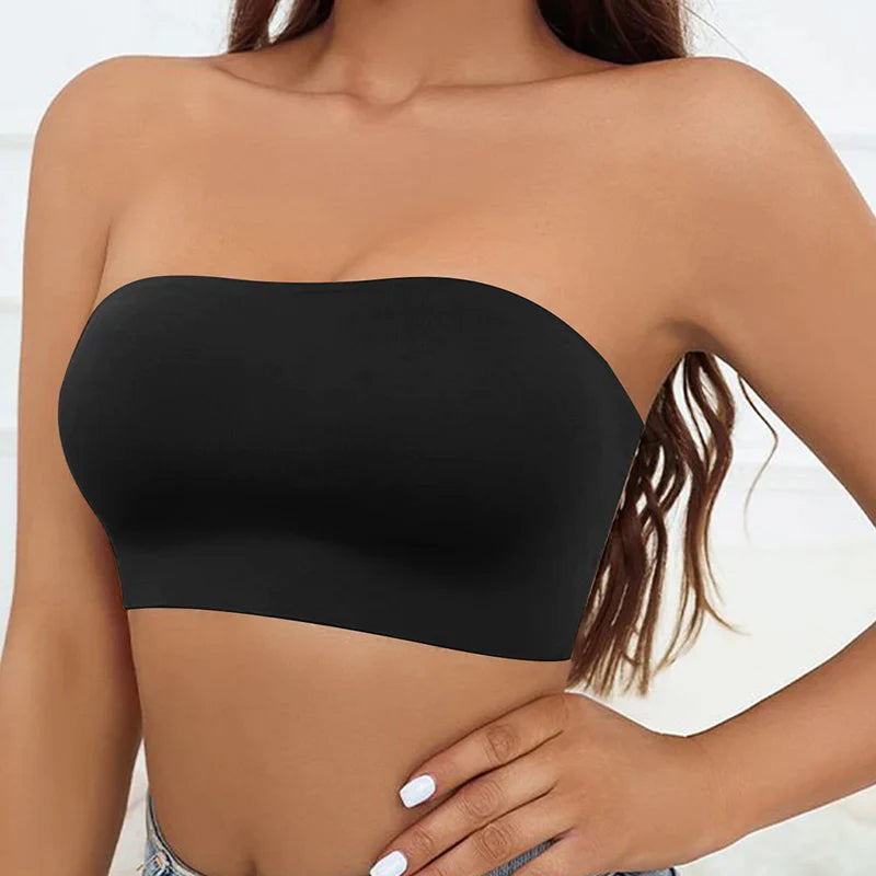 Antislip tube-bh voor dames zonder bandjes of voering