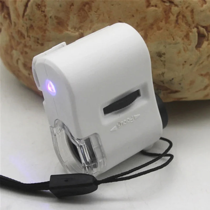 Draagbare microscoop met verlichting