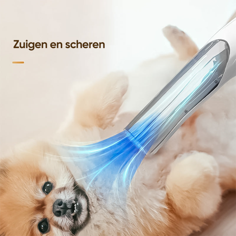 SAKER® Geïntegreerde tondeuse voor scheren en zuigen