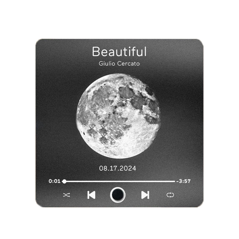 Albumkoelkaststickers – Decoratieve muziek- en fotolijst voor koppels