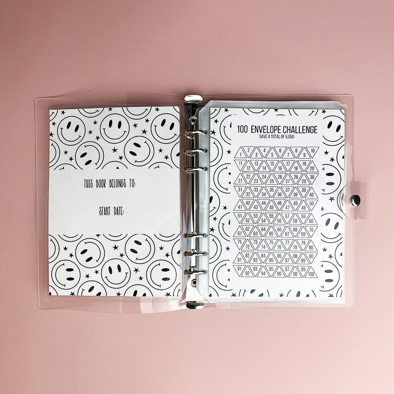 100 enveloppenbesparing uitdagingsmap