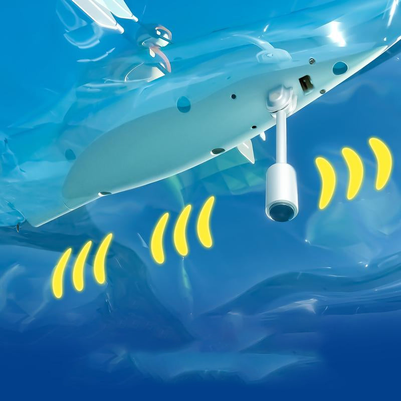 Kleurrijke op afstand bestuurbare raceboot