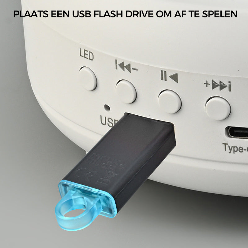 Bluetooth-audio Sterrenlicht