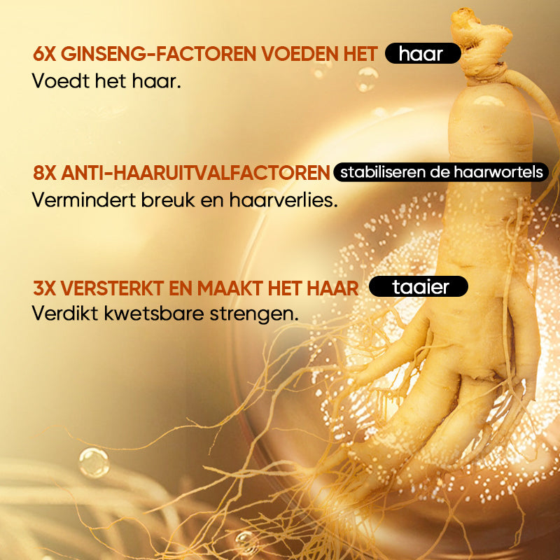 Gladde en oliecontrolerende anti-haaruitvalshampoo