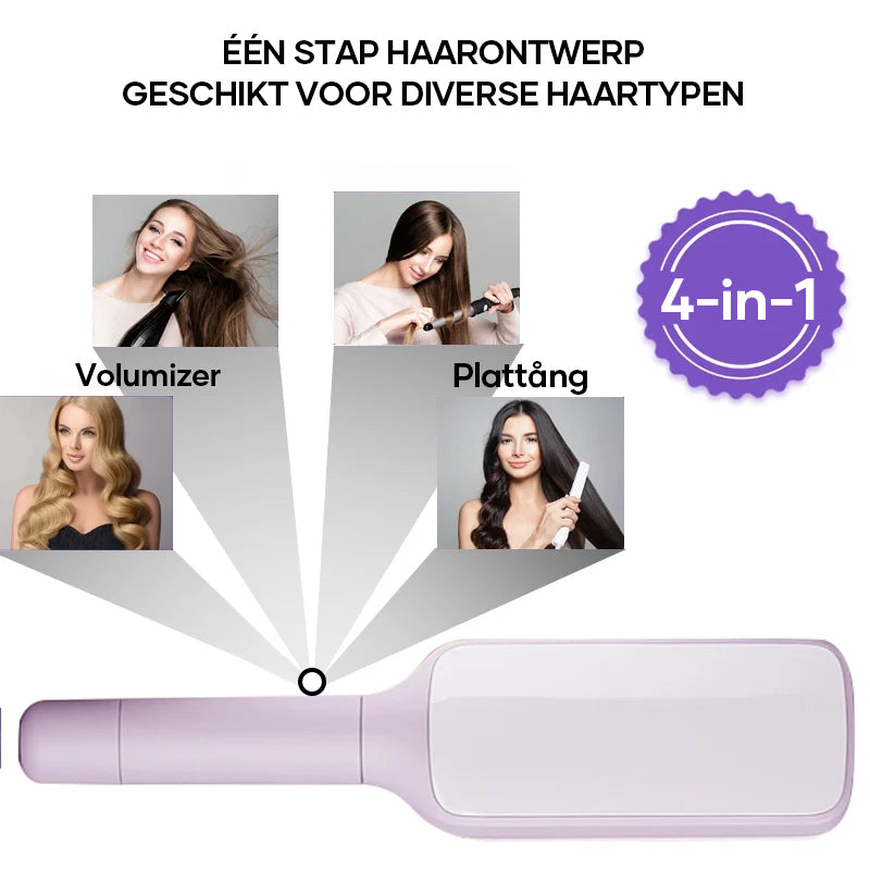 Zelfreinigende antistatische massagekam